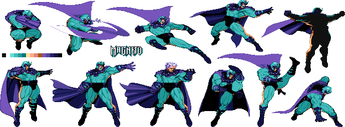 Magneto - blue by dave